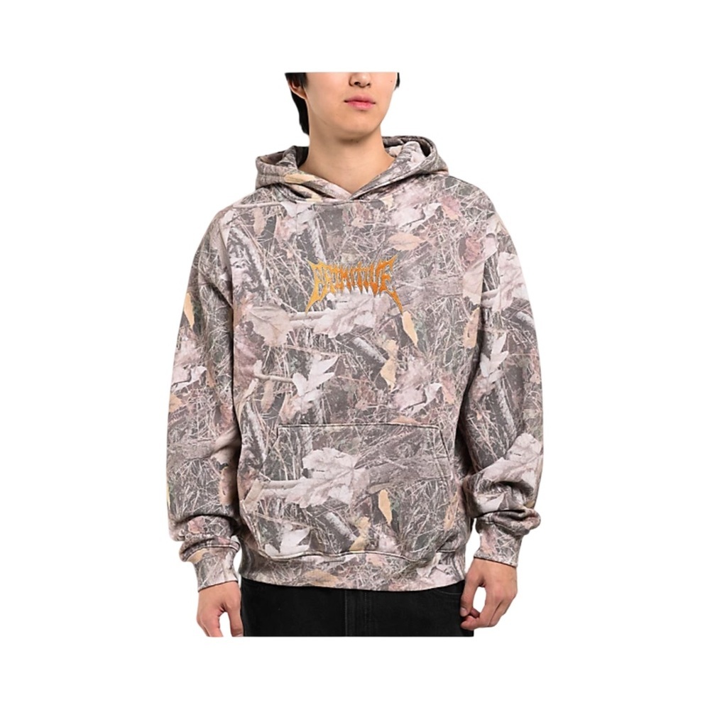 Primitive Threat Heavyweight Camo Hoodie Sweatshirt NWT Size S